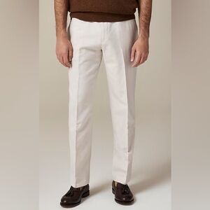 J. Crew Crosby Classic-Fit Suit Pant in Irish Cotton-Linen Blend, Size 38/32
